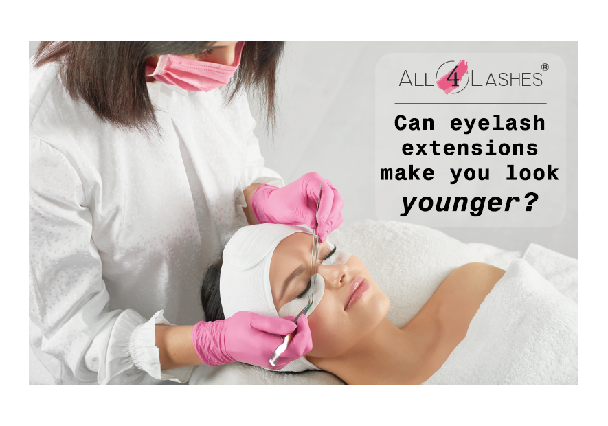 Can eyelash extensions make you look younger ?